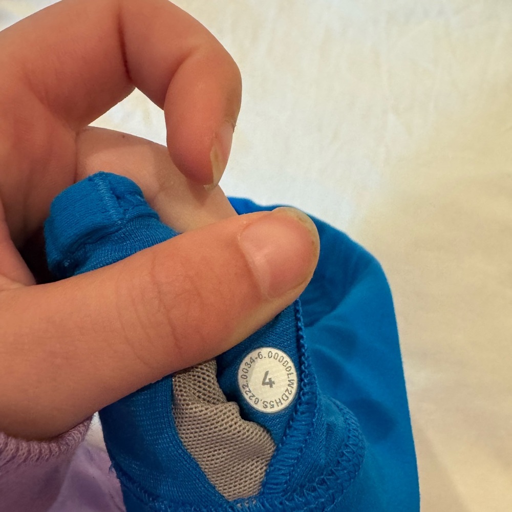 Lululemon Women's Blue Low-Impact Sports Bralette - Picture 3 of 3